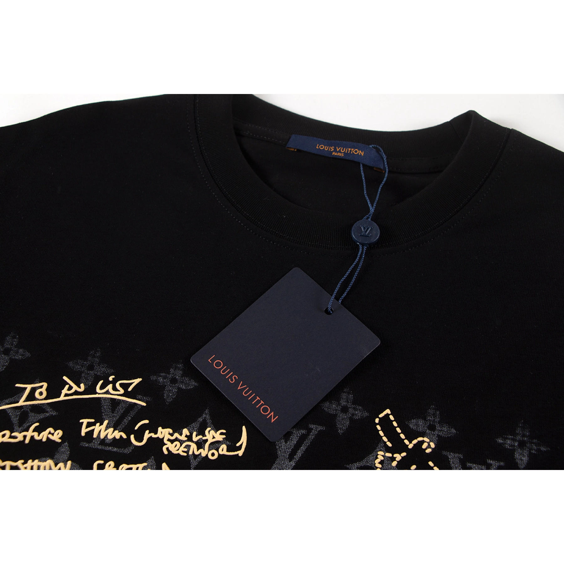 Louis Vuitton T-shirt W2948 Black/White
