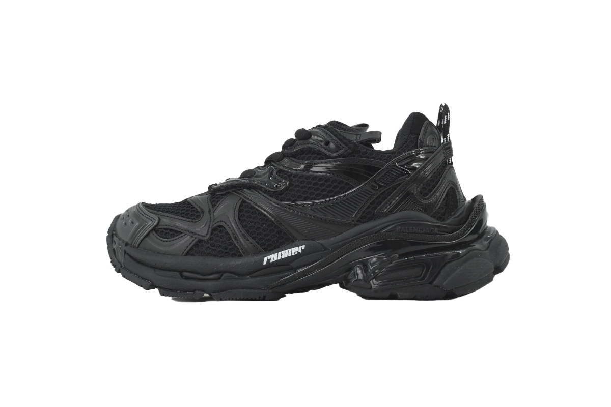 Balenciaga Running Shoes Black 779064 W3RXP 1090