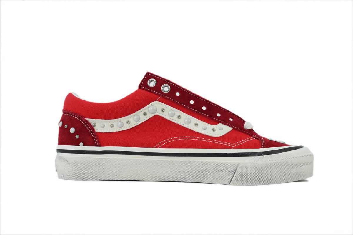 Vans Old Skool 36 'Pearlized Pack - China Red' VN000S52BLK