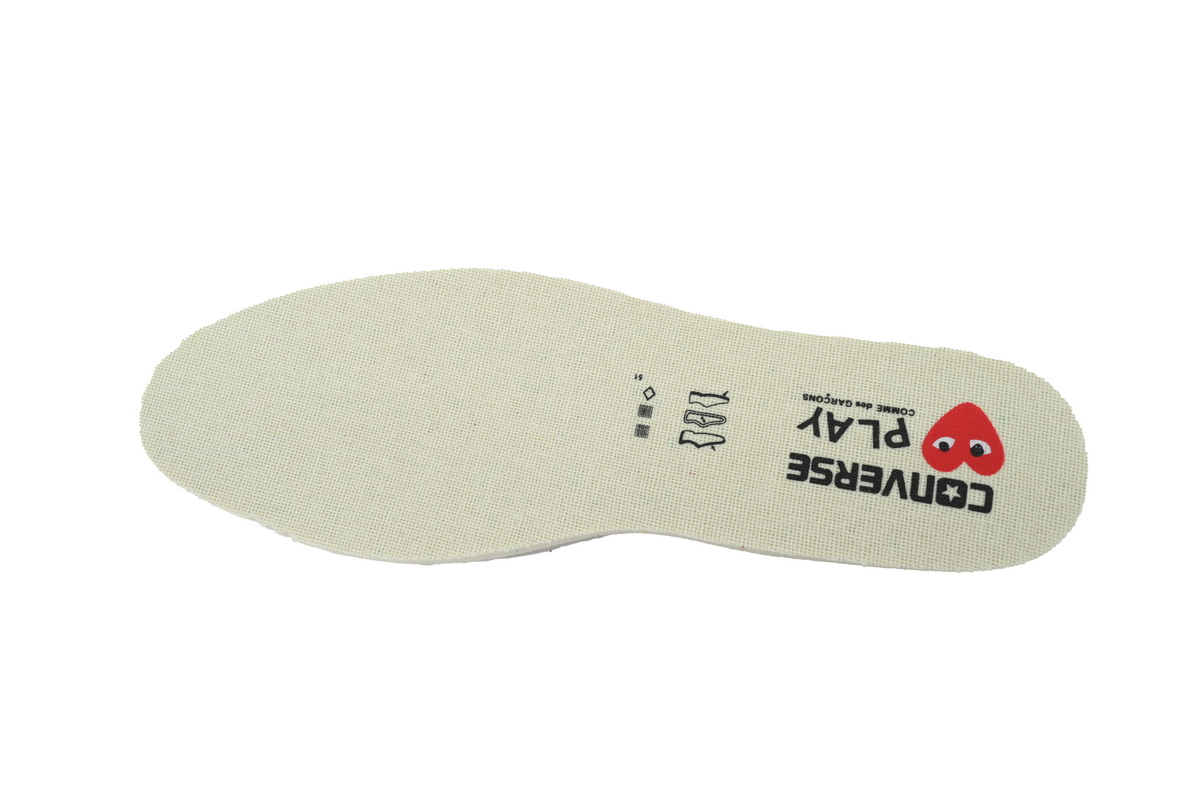Comme des Garçons Play x Converse Chuck 70 Low Black 150206C