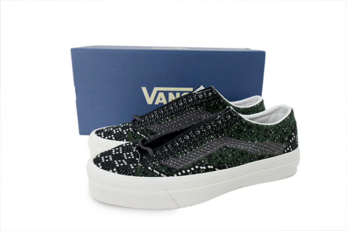 Vans Premium Old Skool Knit Pack Cheetah Dried Kelp Green VN000EFKEMU