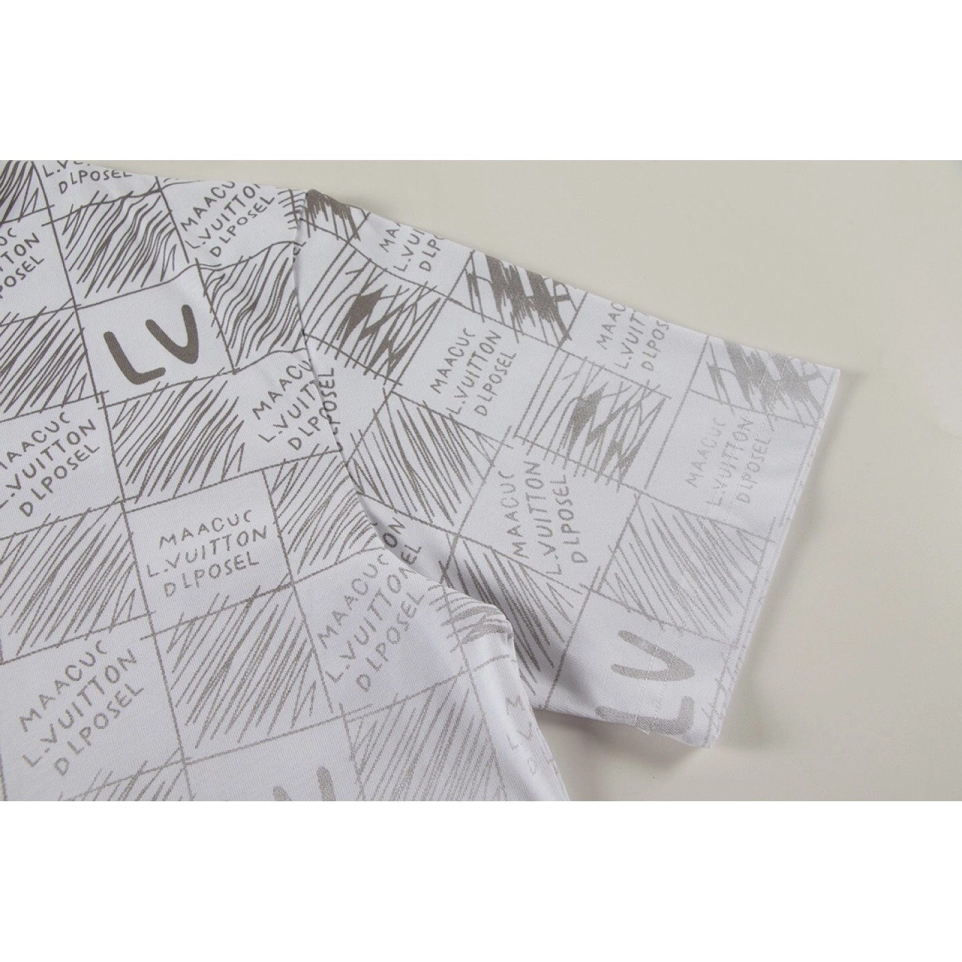 Louis Vuitton T-shirt W2644 Black/White