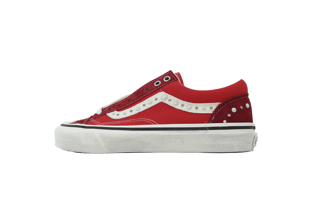 Vans Old Skool 36 'Pearlized Pack - China Red' VN000S52BLK