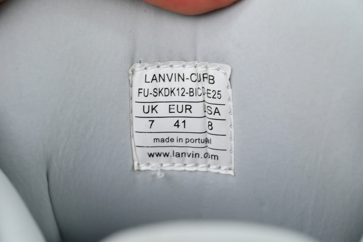 LANVIN Military Green White