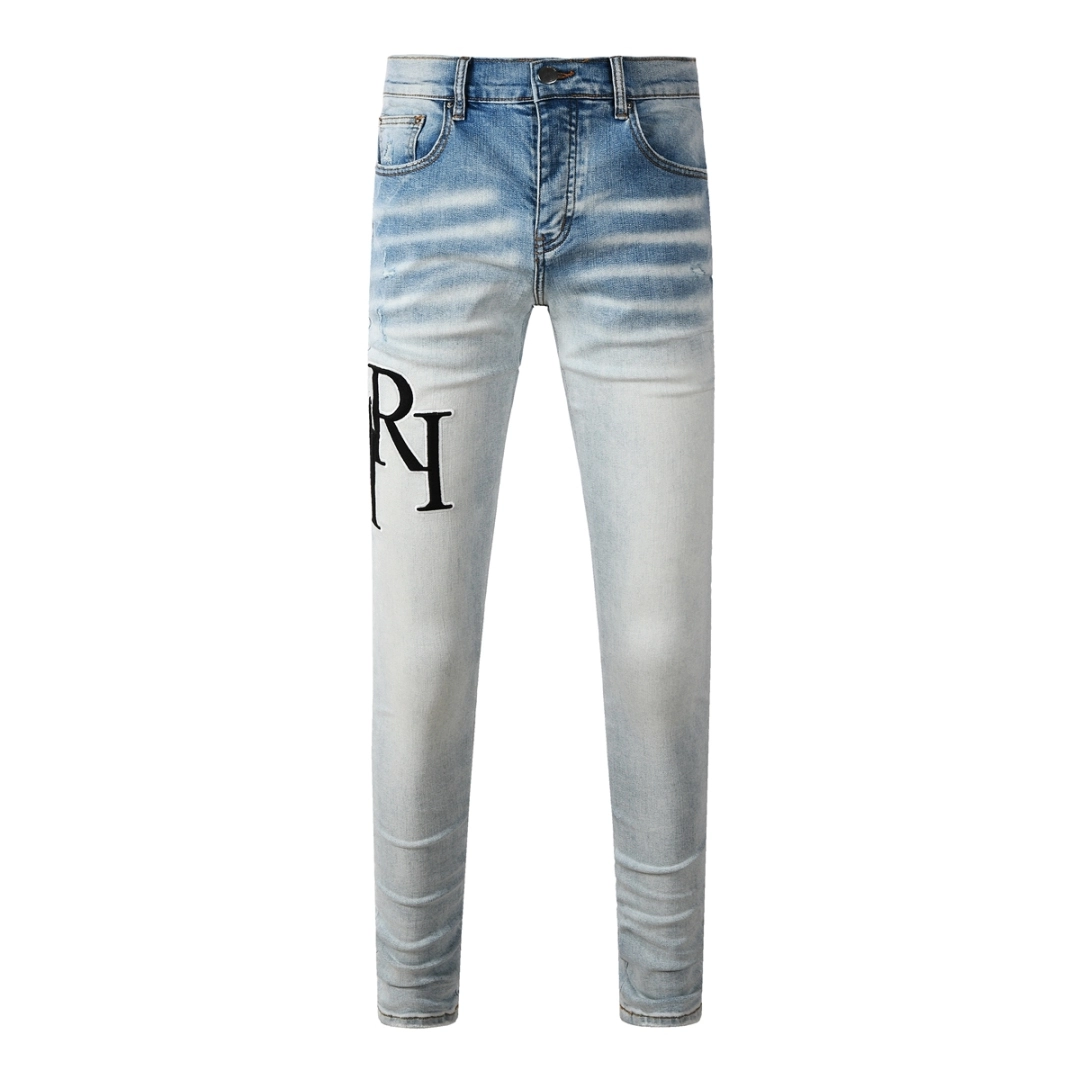 Sp5der Beluga Hoodie Blue and Black + Amiri Jean 8910