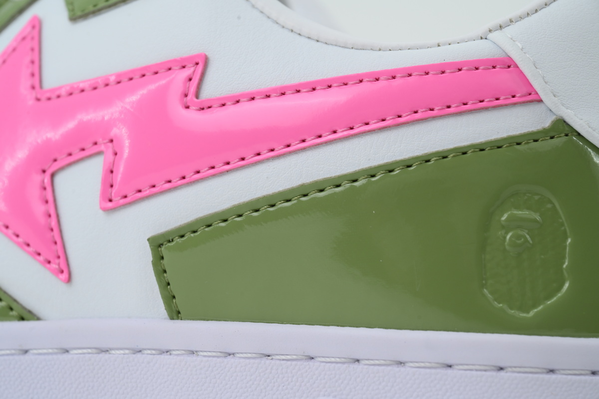 A Bathing Ape Green Pink Star OZXSHM1913070