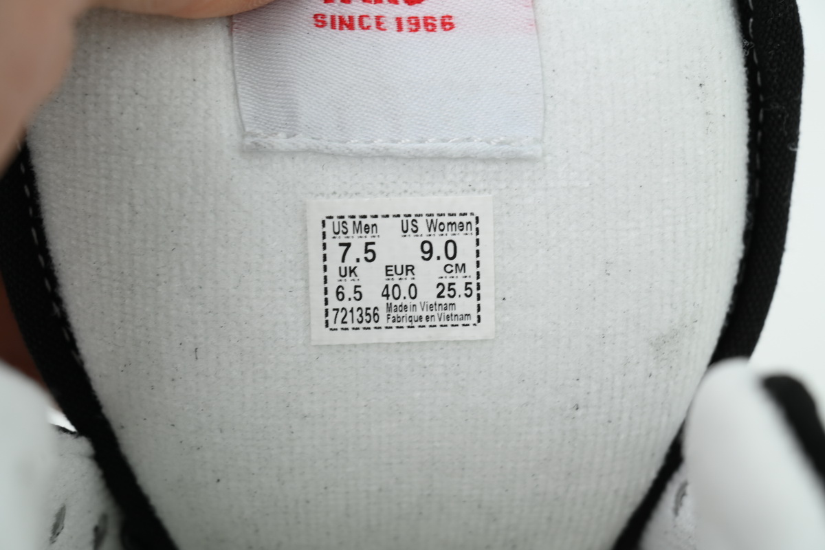 Vans Knu-Skool Black White VN0009QC6BT