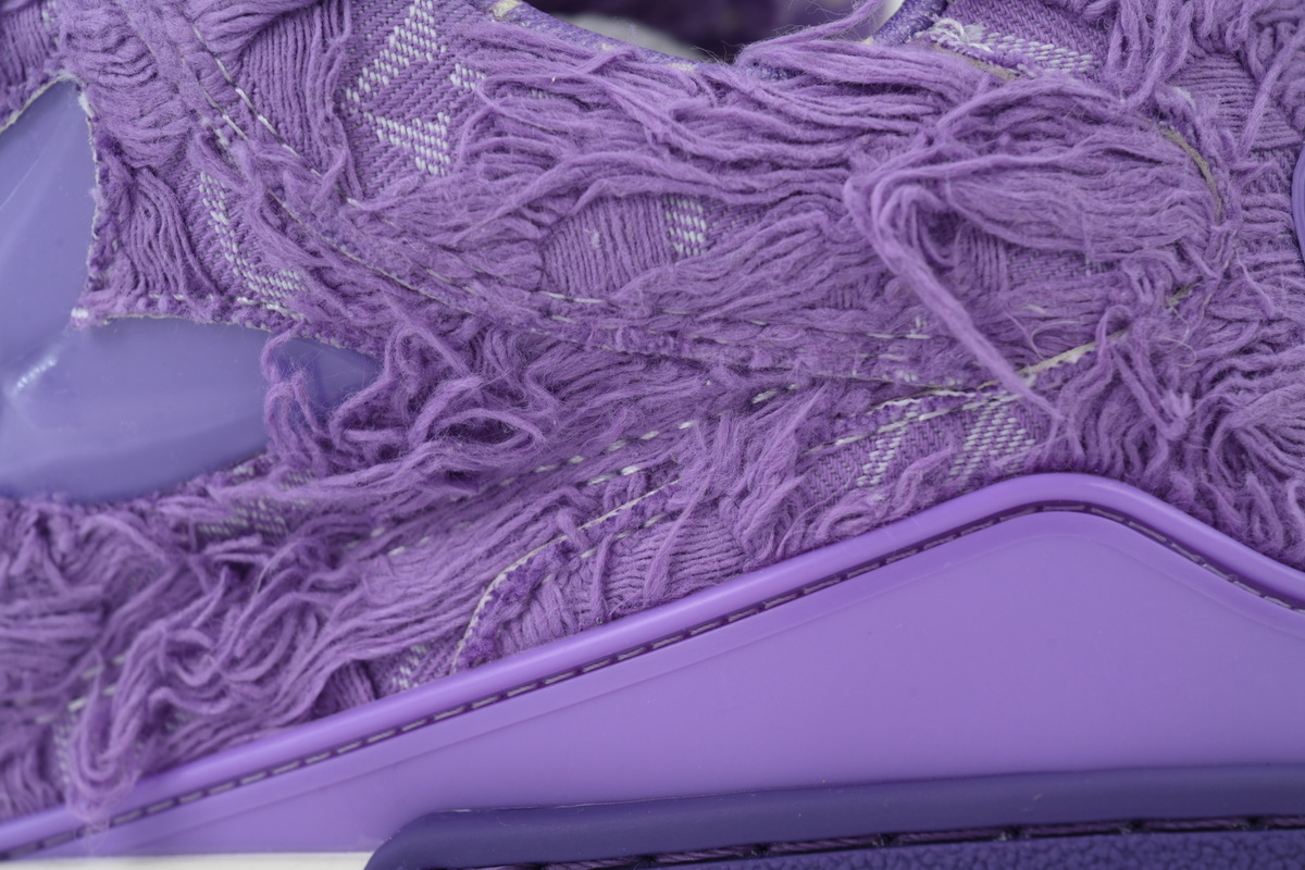 Louis Vuitton LV Skate Sneaker Plum Blossom Drilling Purple