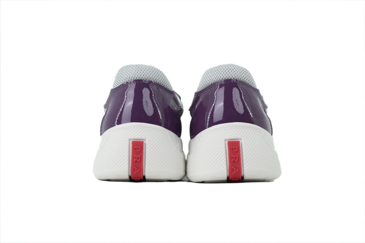 Prada America's Cup Sneakers Purple