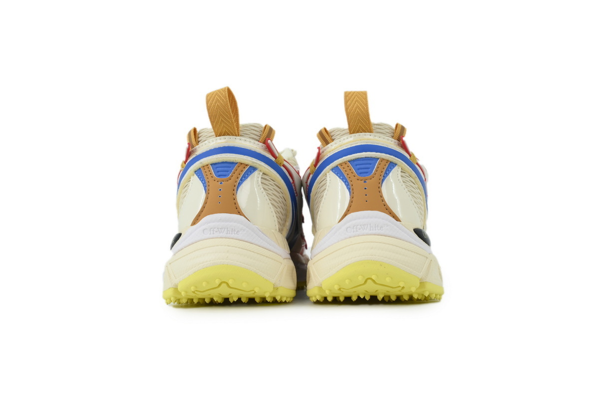 Off-White Be Right Back Beige Red Blue Yellow OMIA289F 25LEA001 0057