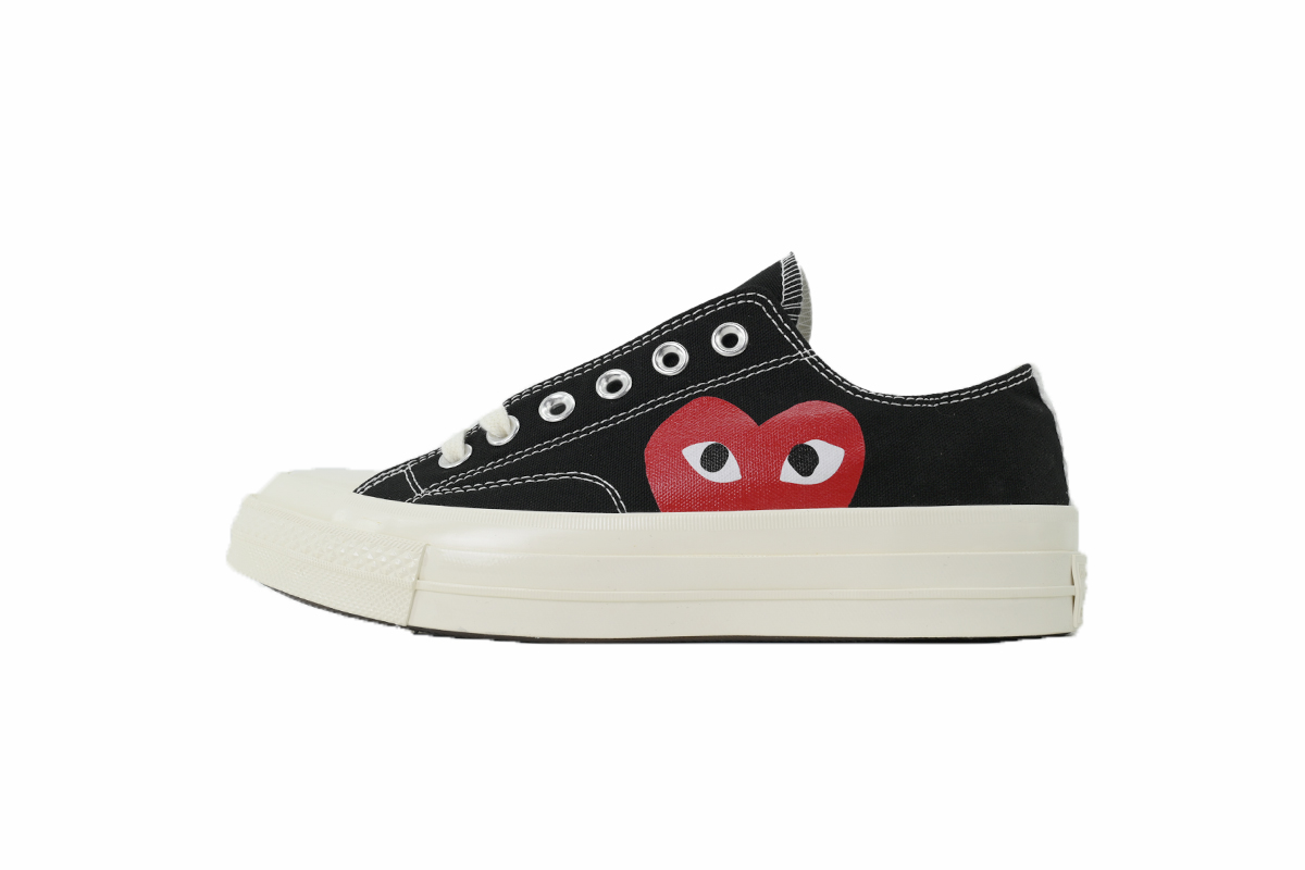 Comme des Garçons Play x Converse Chuck 70 Low Black 150206C