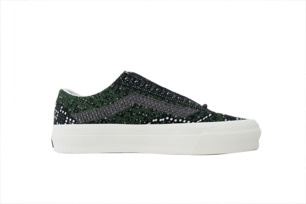 Vans Premium Old Skool Knit Pack Cheetah Dried Kelp Green VN000EFKEMU