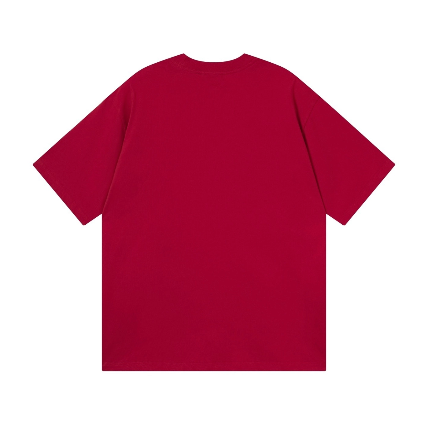 Balenciaga Embroidered Logo T-shirt Black/Red/Gray