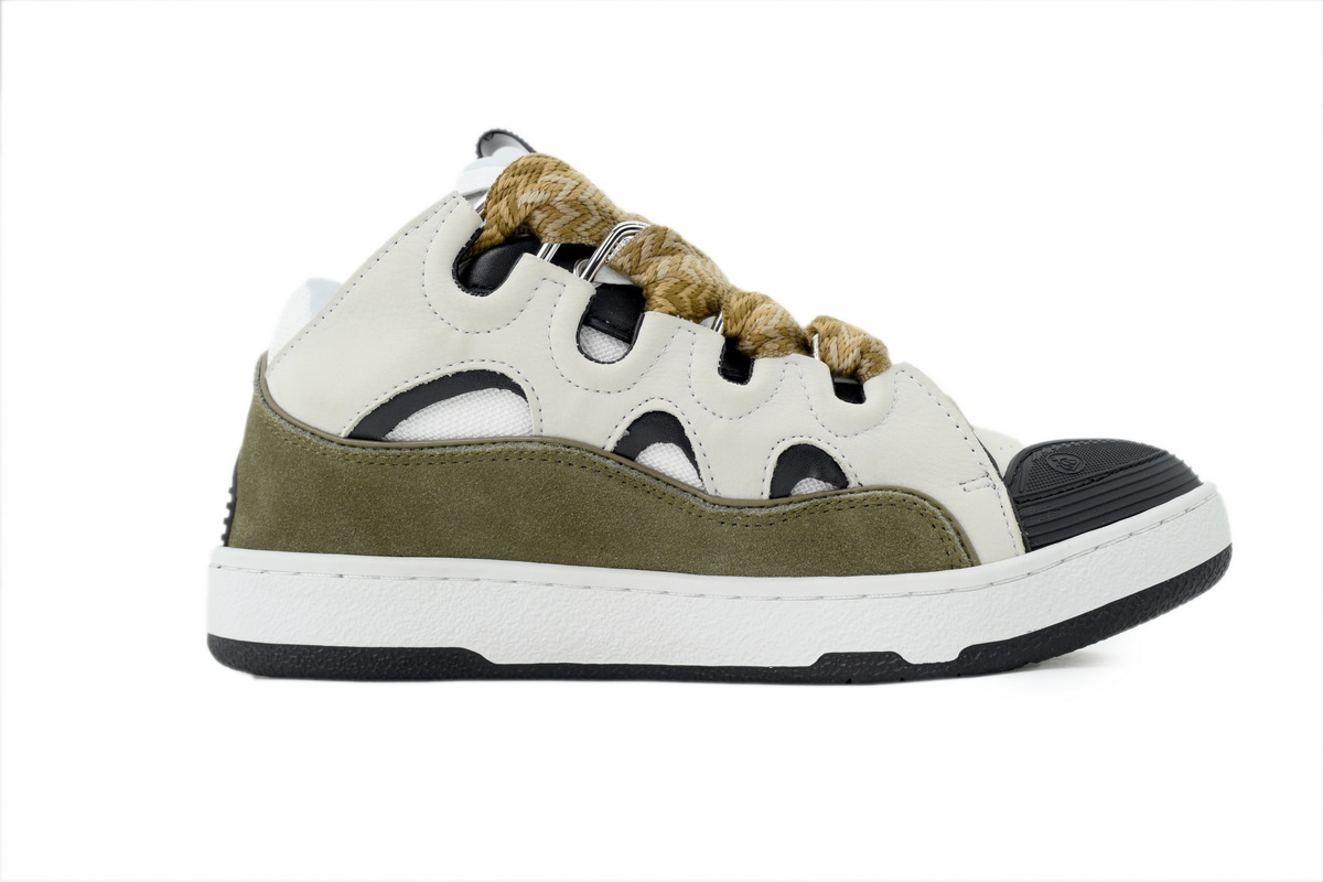 LANVIN Military Green White