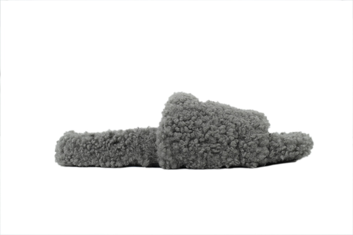 NBA x Balenciaga Furry Slides Ash