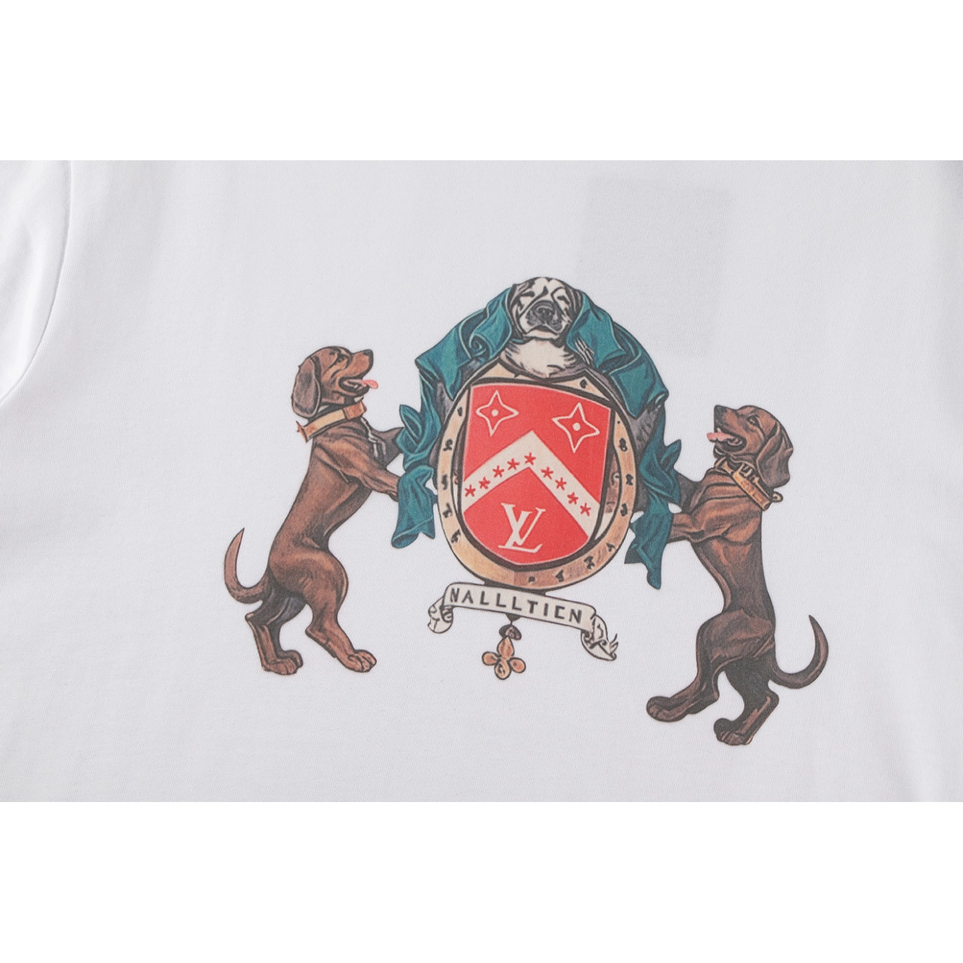 Louis Vuitton Embellished Cotton T-Shirt