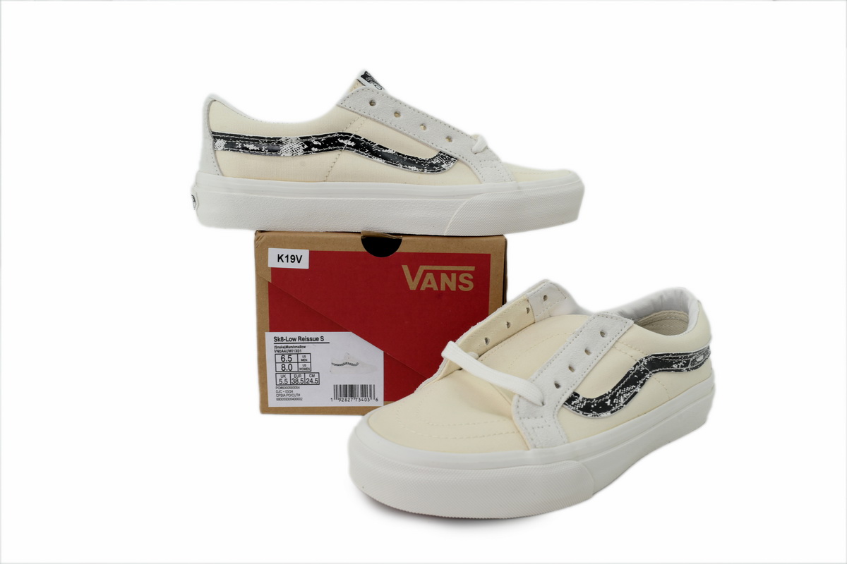 Vans Sk8 low Snake Marshmallow VN0A4UWI1X01