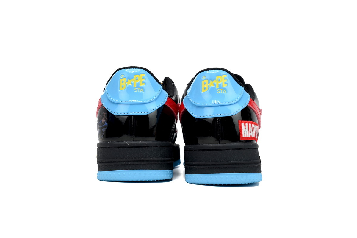 A Bathing Ape Bape Sta Low Black Widow 1I73-291-907