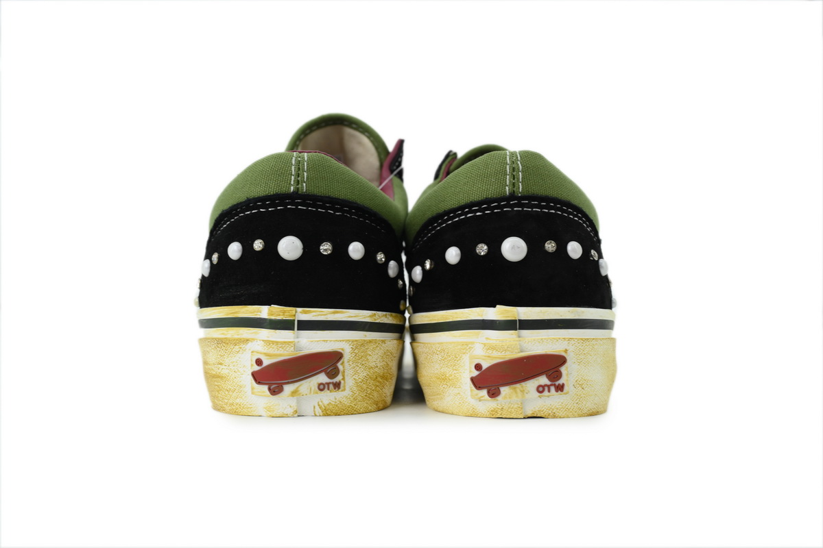 SATOSHI NAKAMOTO x Vans Old Skool Reissue 36 Pearlized Army