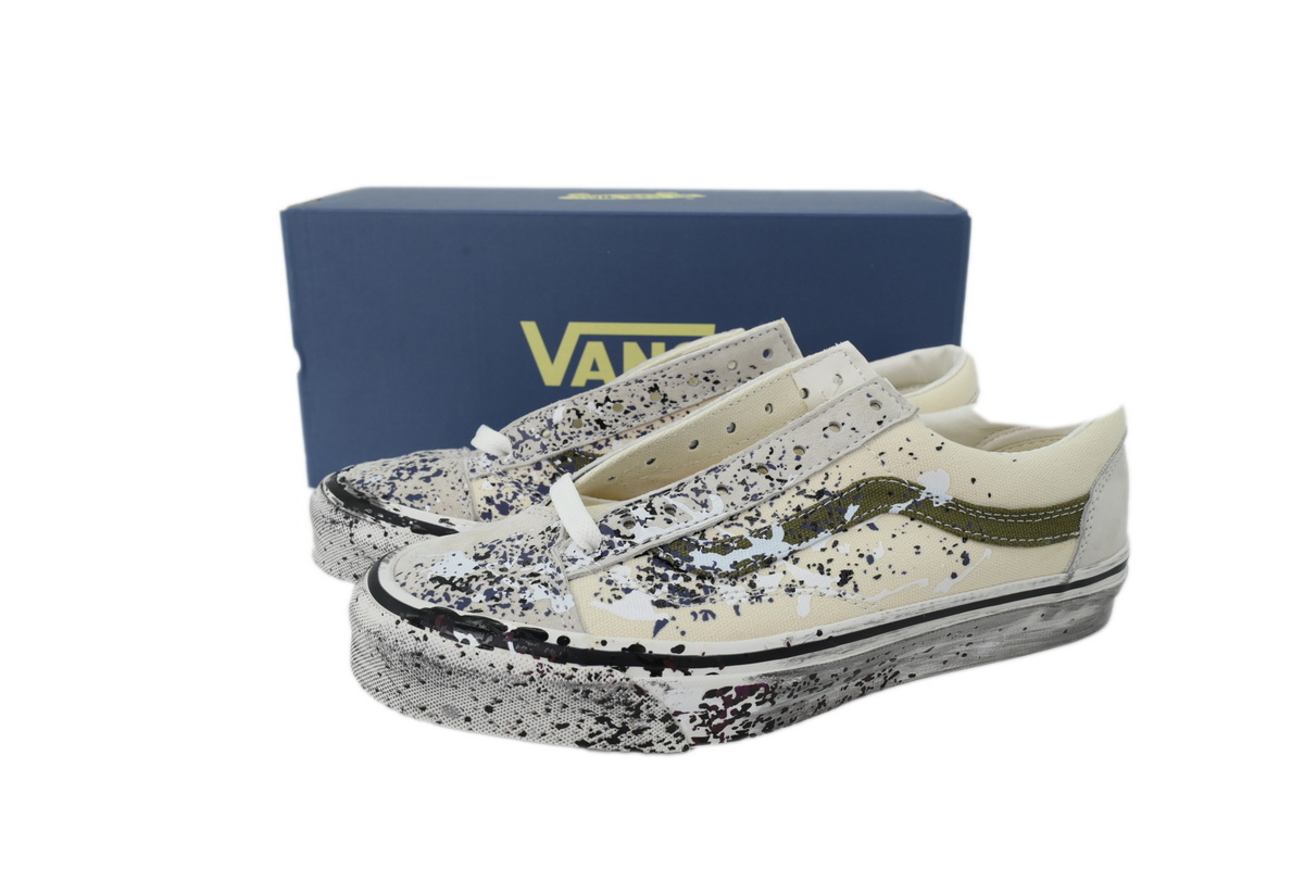Vans Premium Old Skool 36 Paint Splatter Turtledove VN000D9RDJR
