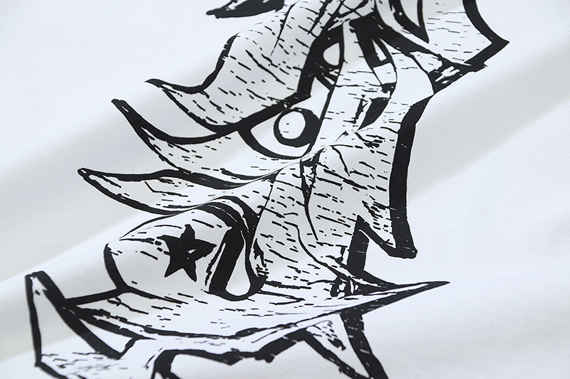 Hellstar Links Graphic T-Shirt White