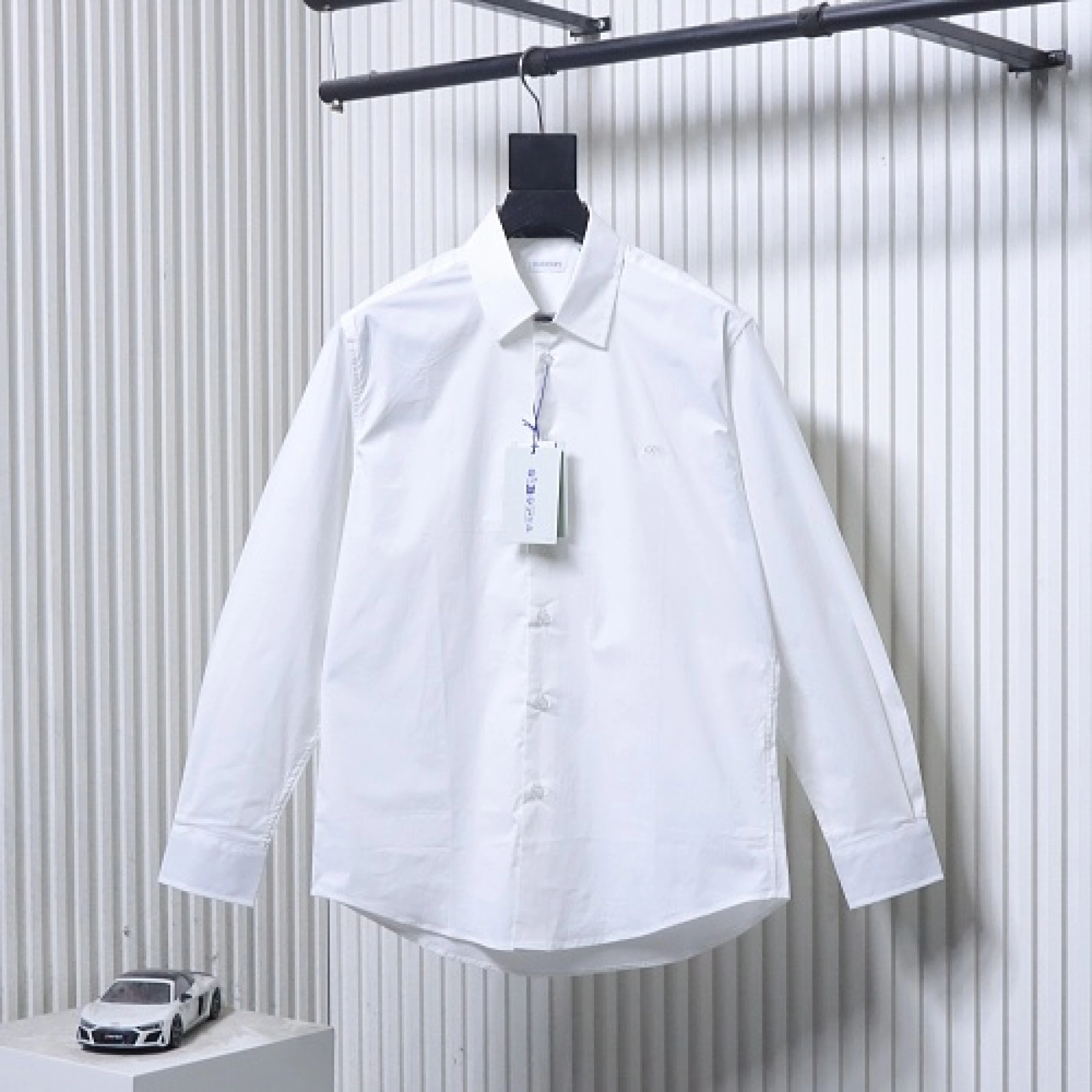 Burberry EKD-Embroidered Cotton Shirt