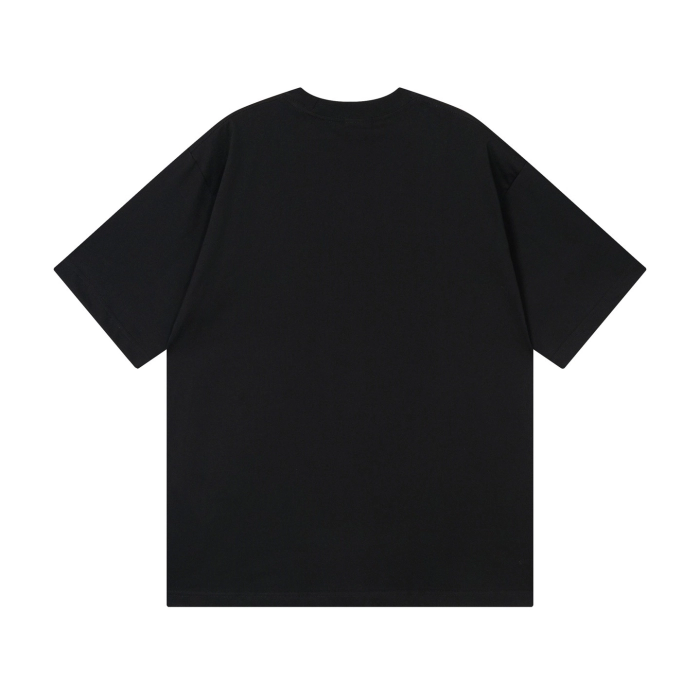 Balenciaga Embroidered Logo T-shirt Black/Red/Gray