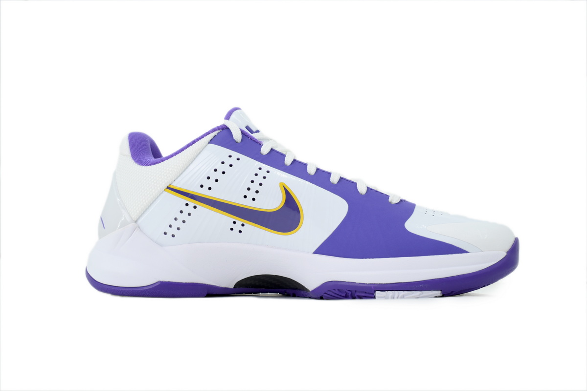 Jalen Brunson x Nike Zoom Kobe 5 Protro White Purple IM0557-102