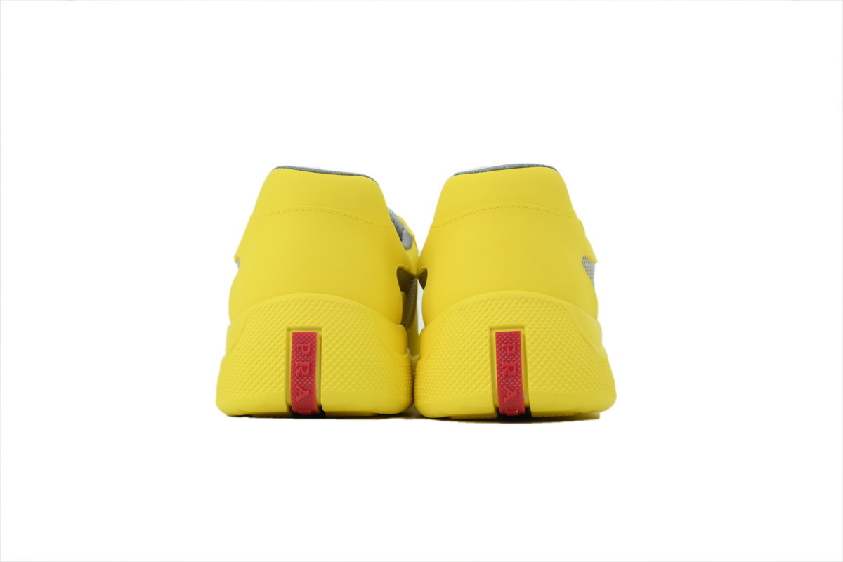 Prada America's Cup Sneakers Yellow