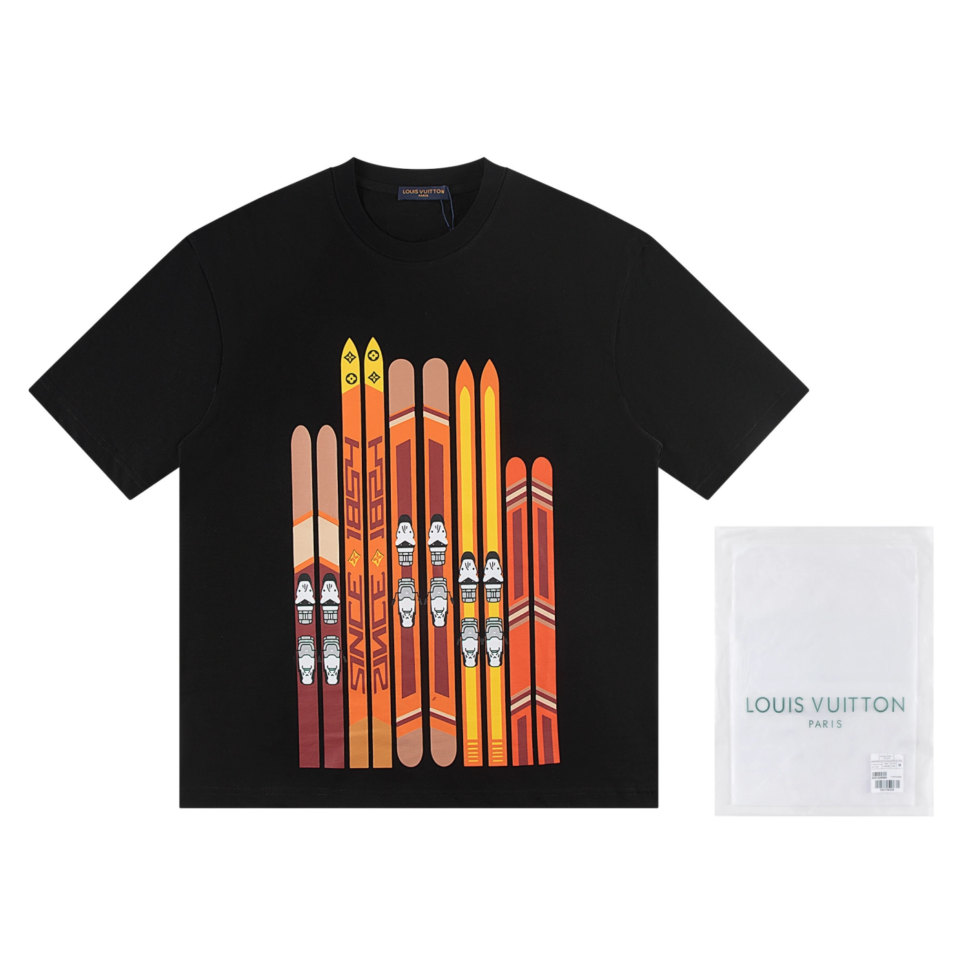 Louis Vuitton Printed Cotton T-Shirt