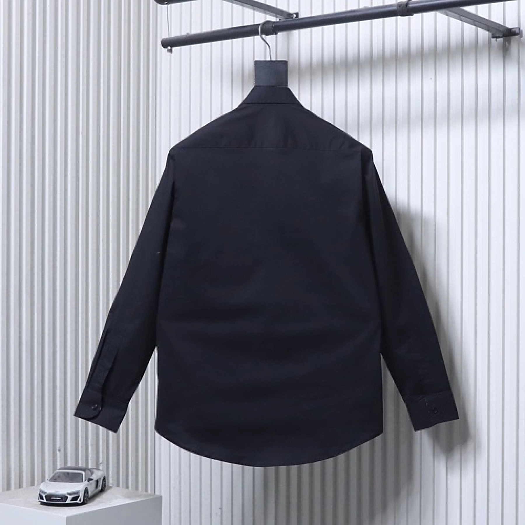 Burberry EKD-Embroidered Cotton Shirt Black