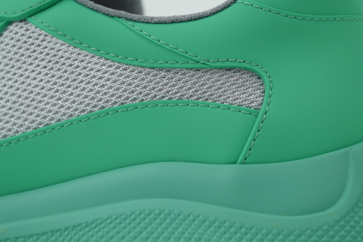 Prada America's Cup Sneakers Green