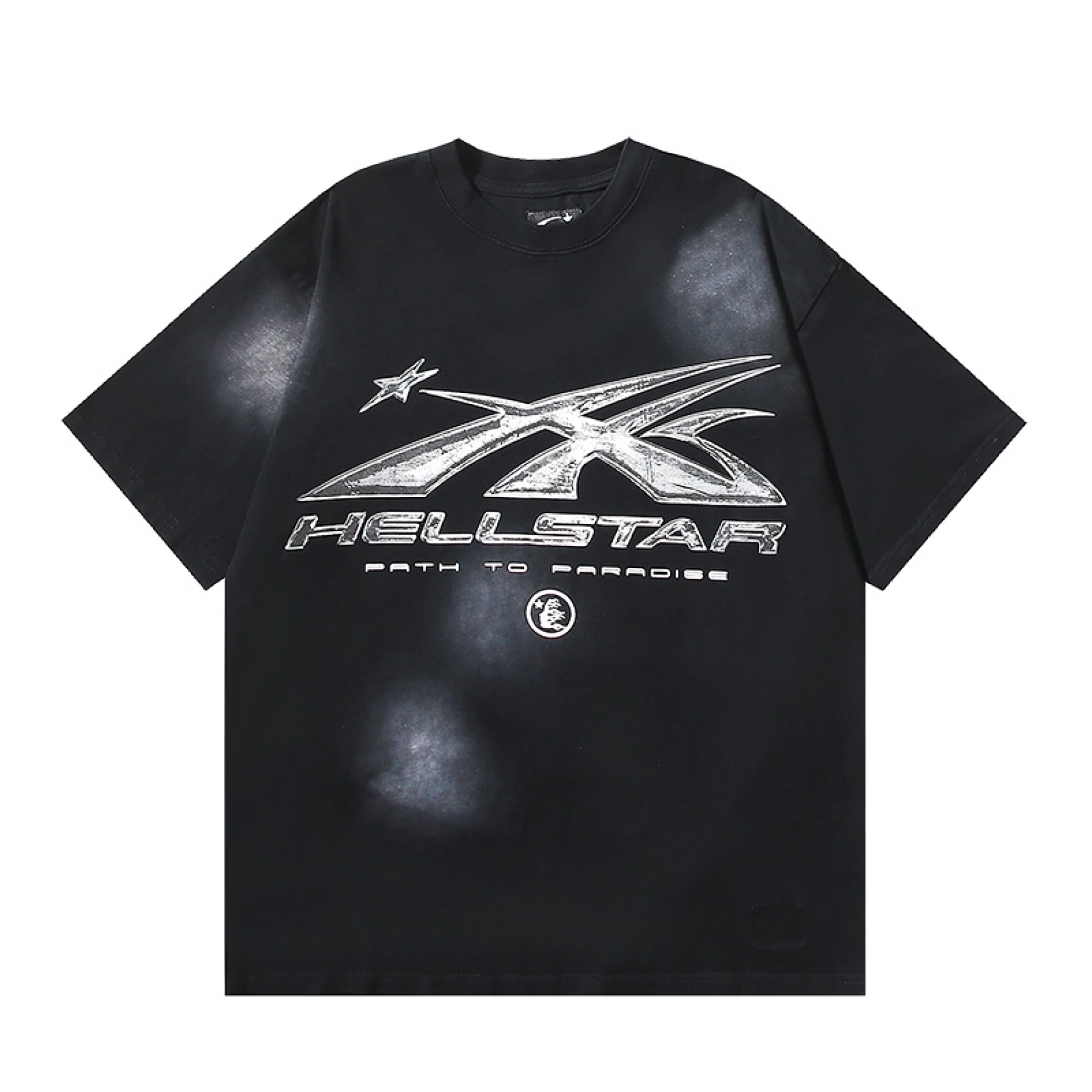 Hellstar T-Shirt Black + Amiri Jeans