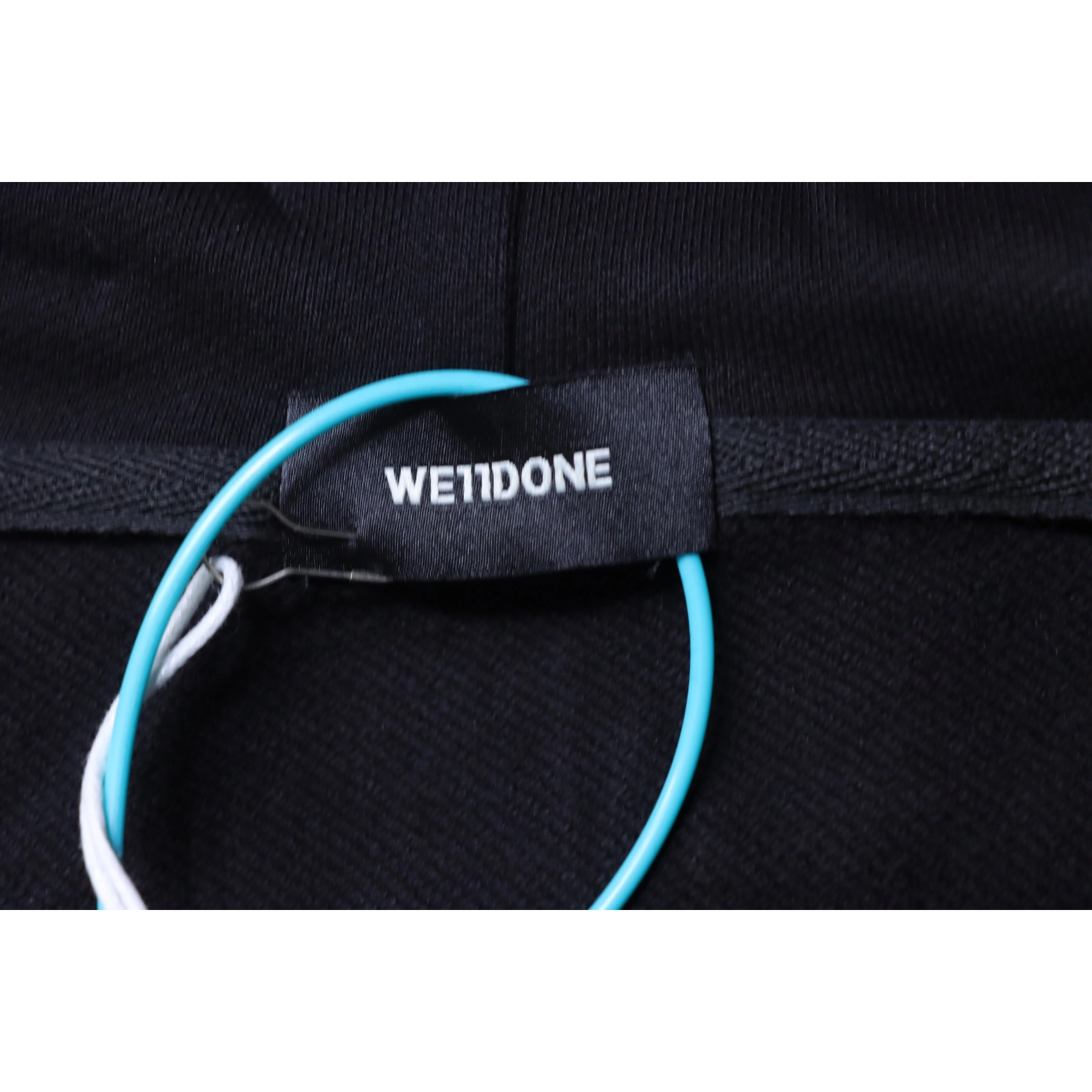 WE11DONE Graffiti-Print Zip-Up Hoodie