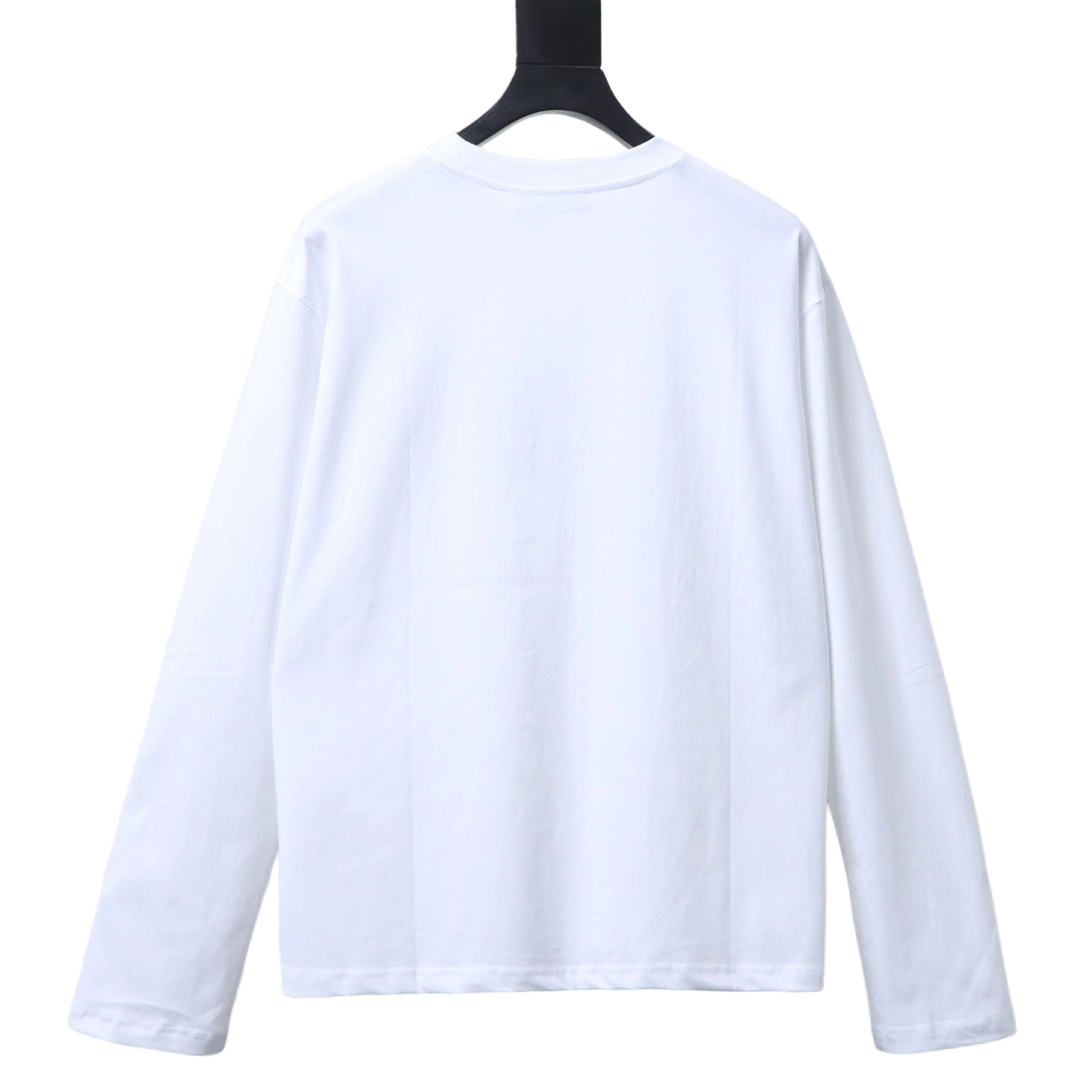 Acne Studios Circular Logo Long-Sleeve Top White