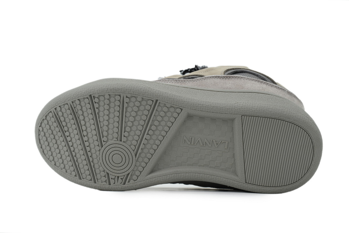 Lanvin Curb Sneakers Grey