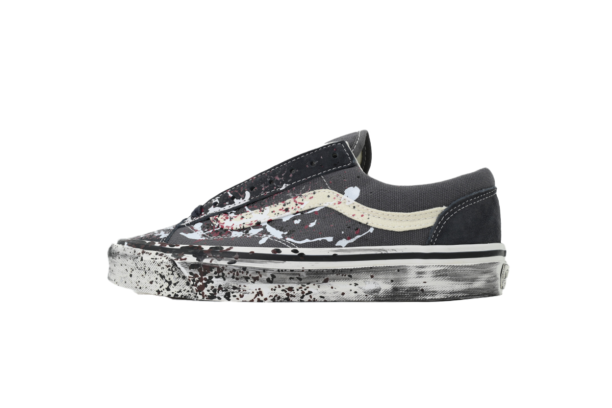 Vans Old Skool 36 Paint Splatter Paint Splatter Charcoal Grey VN000D9RH91