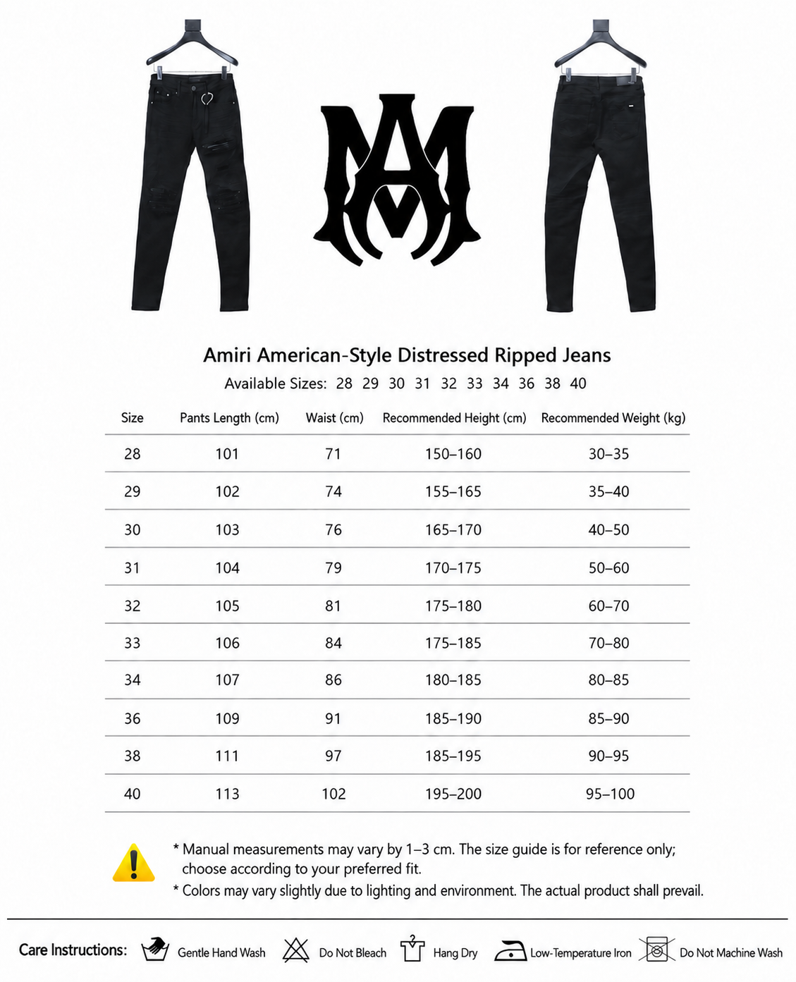 Amiri MX1 Jean 'Black'