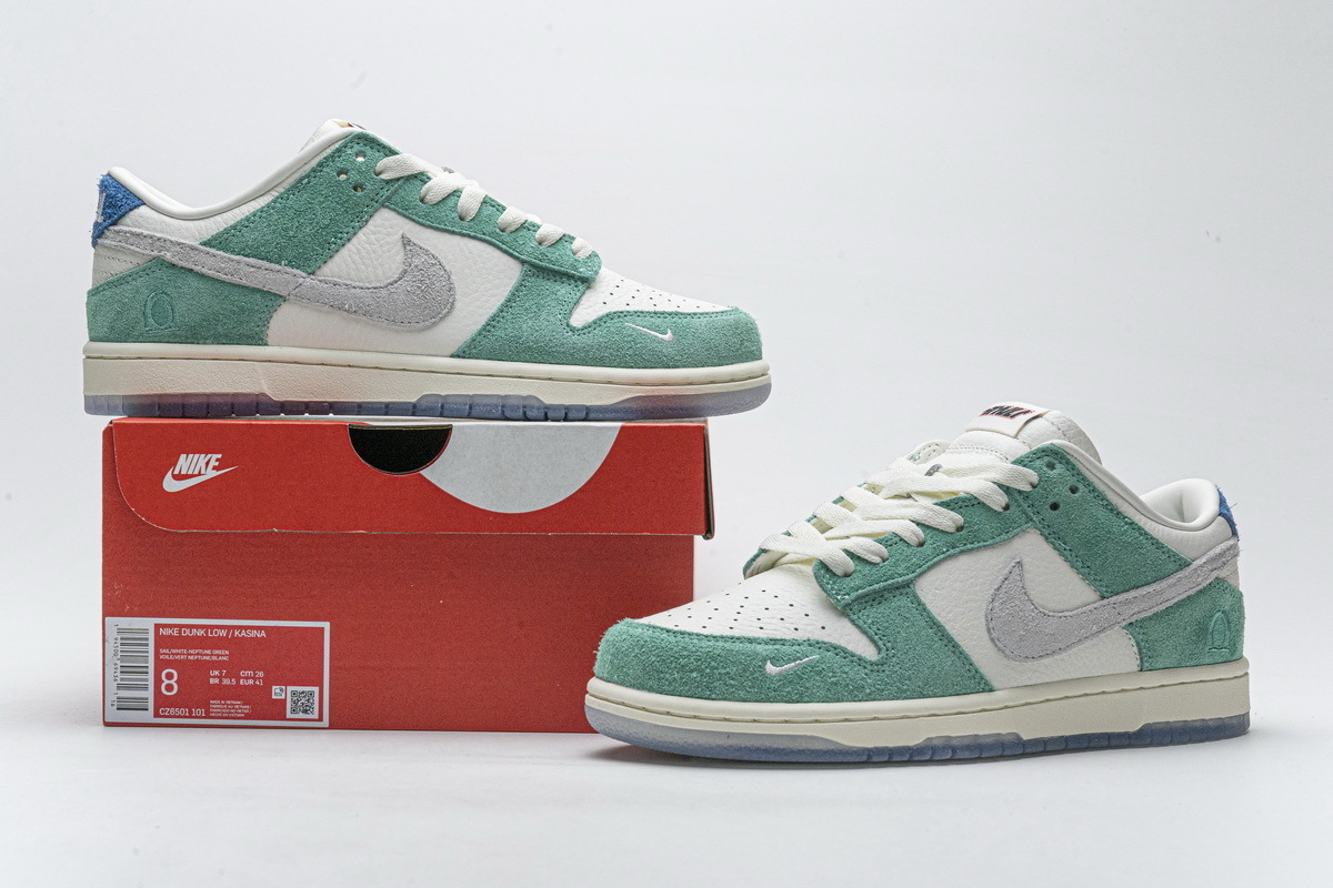 Kasina x Nike Dunk Low Neptune Green CZ6501-101