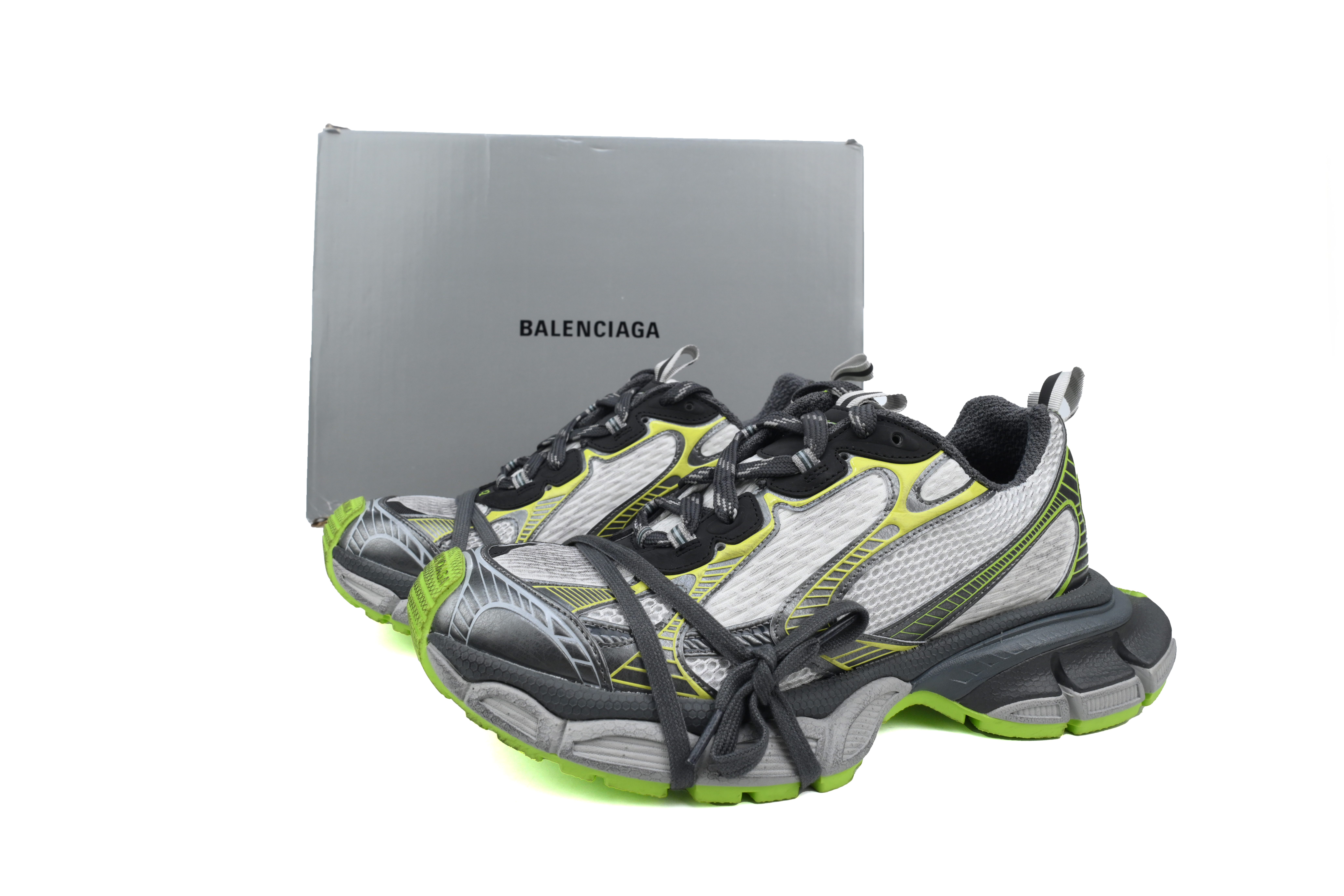 Balenciaga Grey Green 734734 W3XL5 9237
