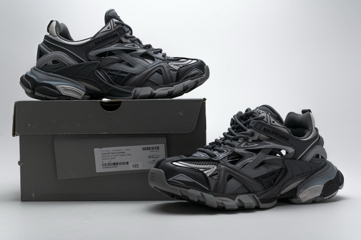 Balenciaga Track 2 Sneaker Medium Grey 570391 W2GN3 1285
