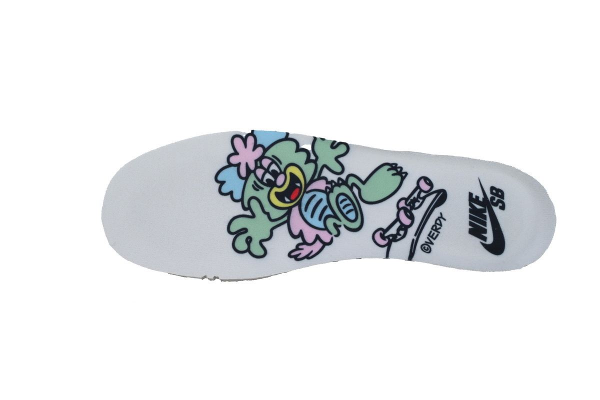 Verdy x Dunk SB Low Visty Pink Blue Green FN6040-400