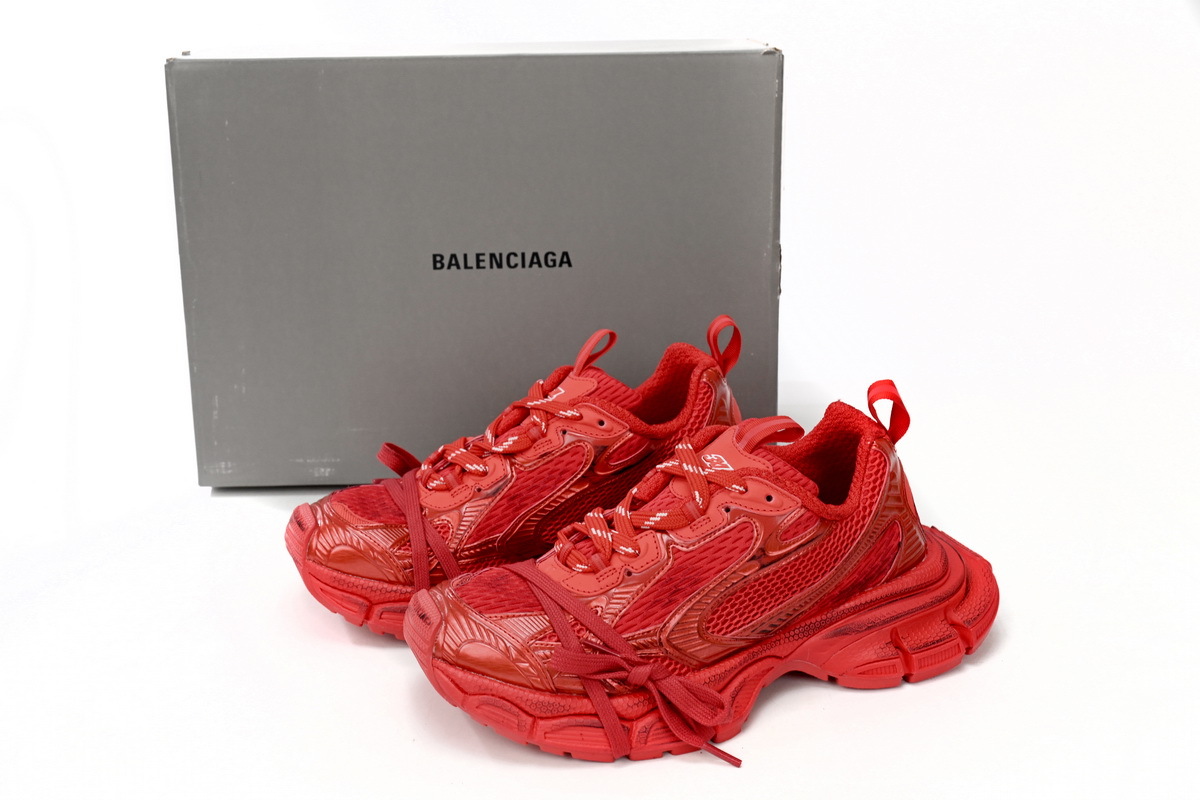 Balenciaga 3XL Sneaker in Red 734734 W3XL1 6000