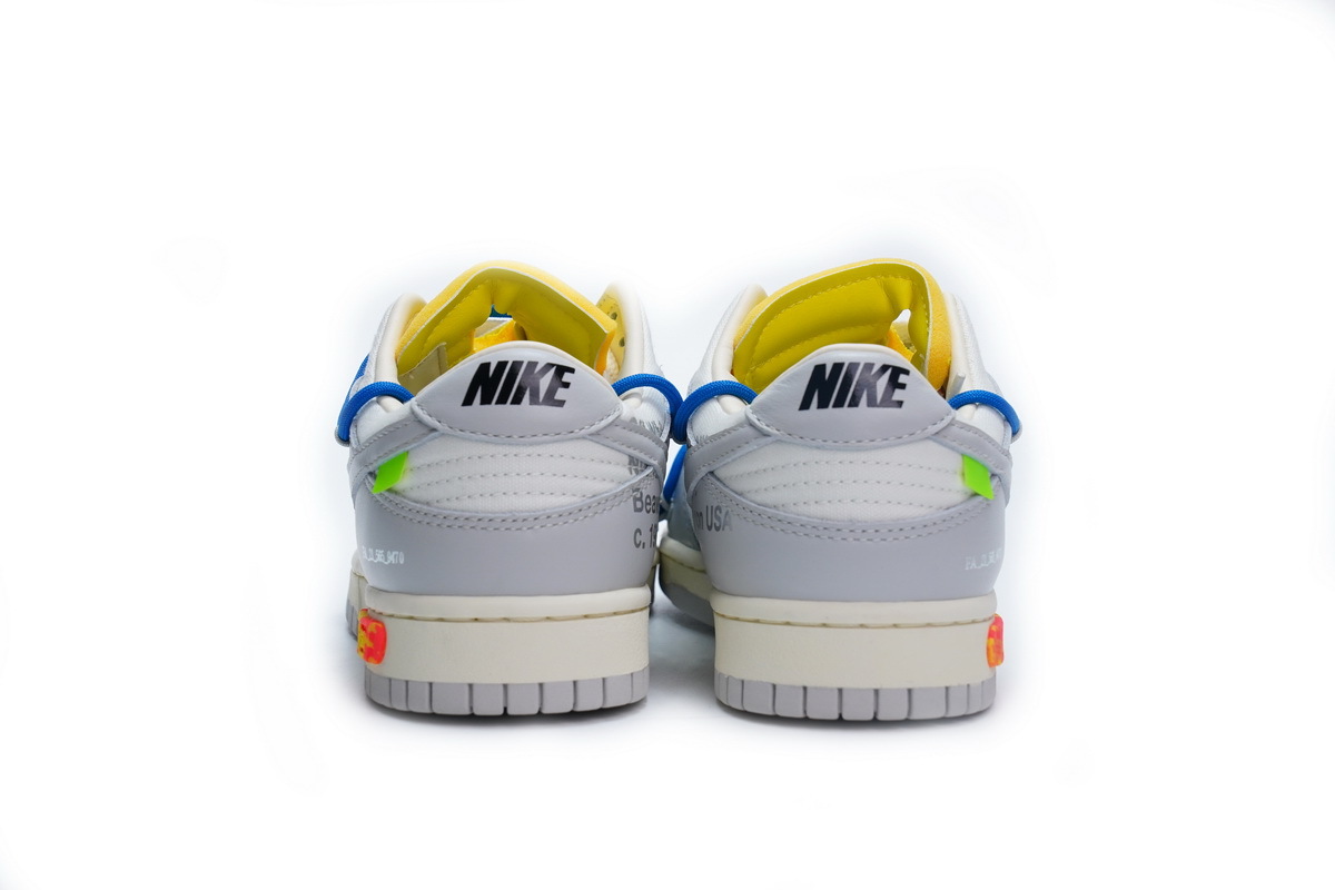 OFF WHITE x Nike Dunk SB Low The 50 NO.10 DM1602-112