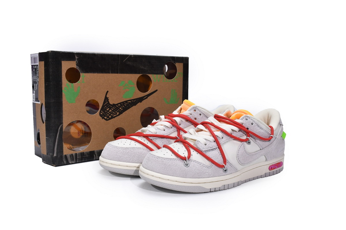 OFF WHITE x Nike Dunk SB Low The 50 NO.40 DJ0950-103