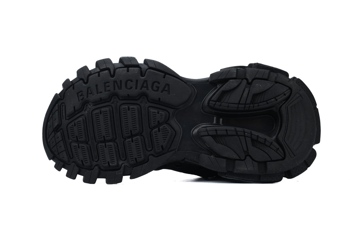 Balenciaga Track Sneaker Black White Graffiti 542436 WTRHW 1090