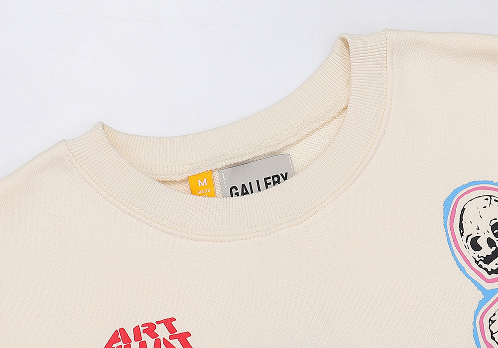 Gallery Dept Hoodie Art That Kills Skull White