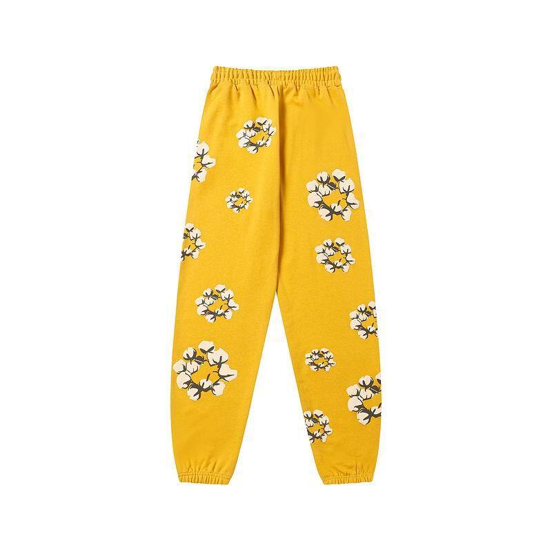 Denim Tears Cactus Tears Wreath Sweatpants Yellow
