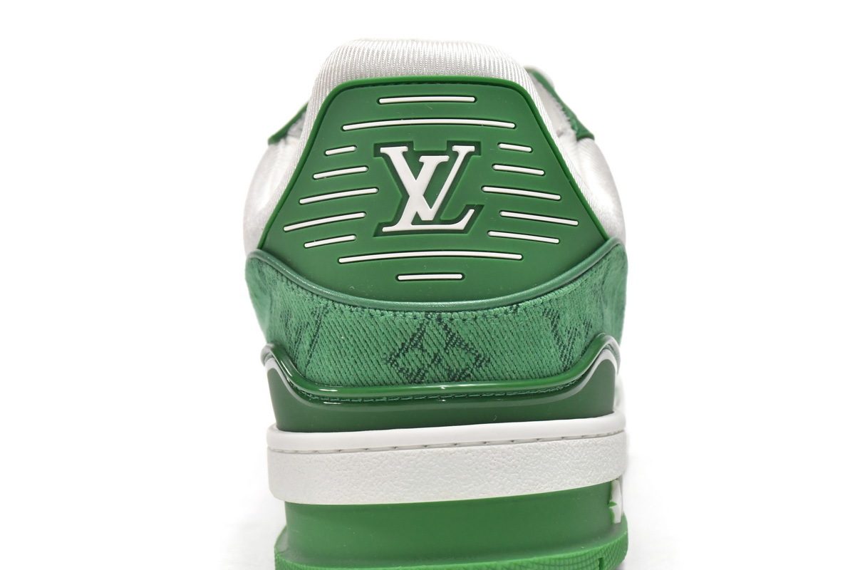 Louis Vuitton Trainer Green Cloth Surface VL1201