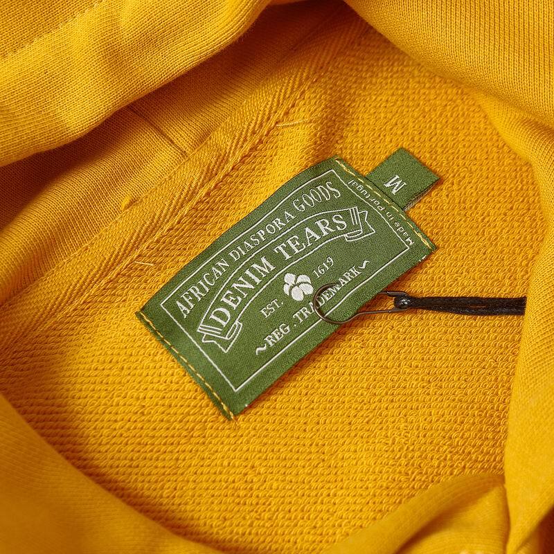 Denim Tears Cactus Tears Wreath Hoodie Yellow